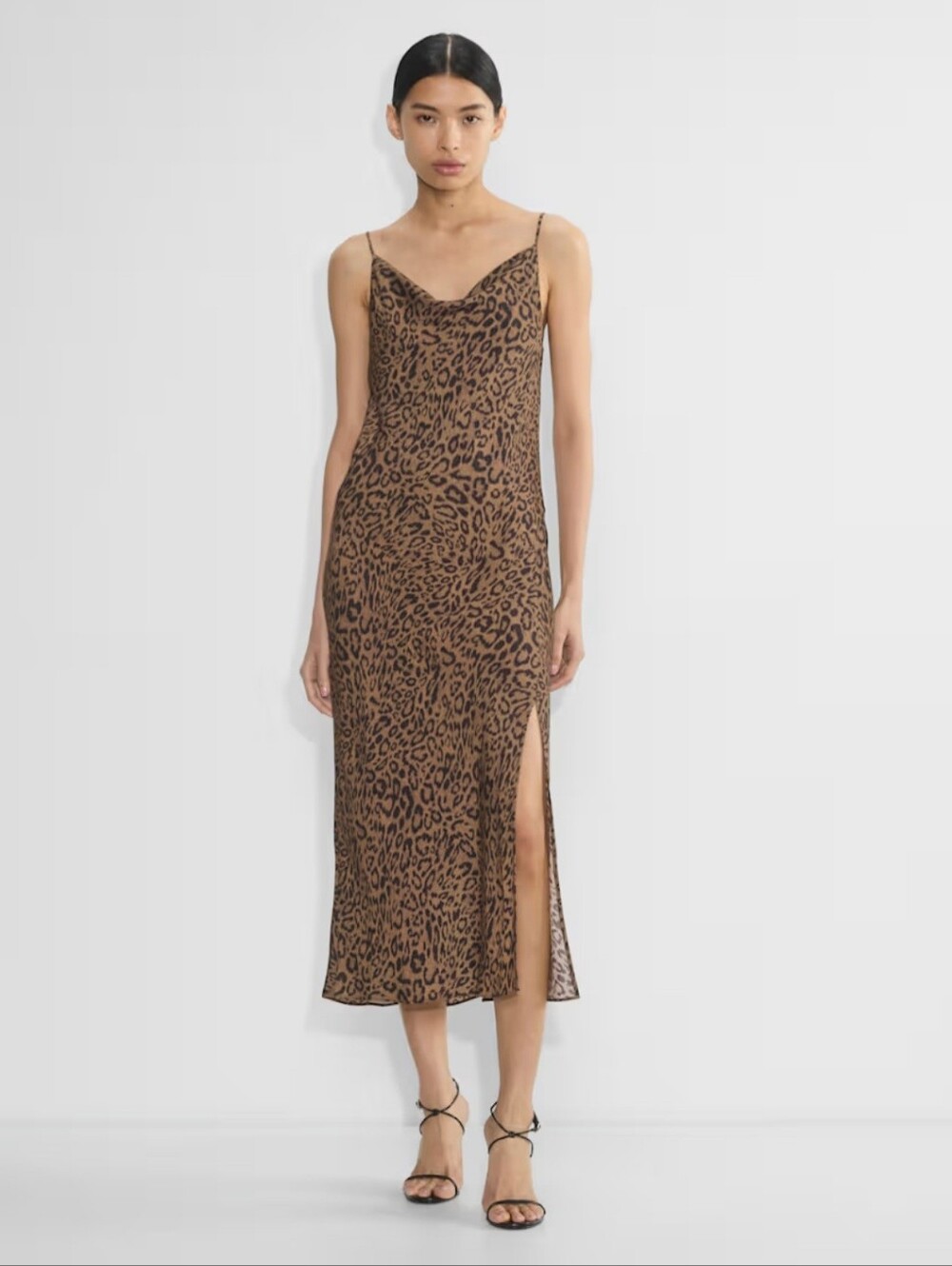 Babaton Fonda Satin Dress (Small)